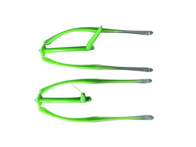 Core-wrapped eyeglasses frame